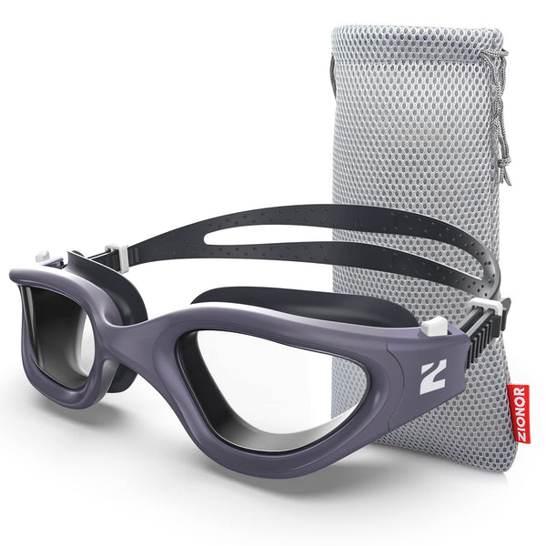 ZIONOR Swim Goggles, G1 SE Swimming Goggles Anti-Fog for Adult Men Women