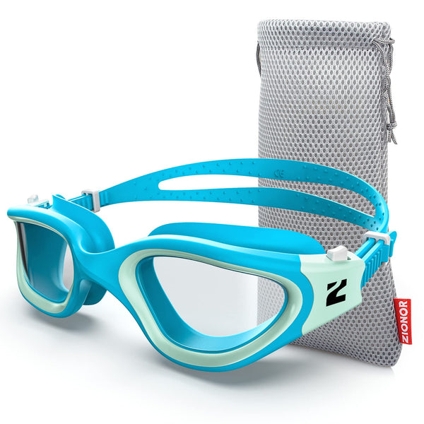 ZIONOR Swim Goggles, G1 SE Swimming Goggles Anti-Fog for Adult Men Women