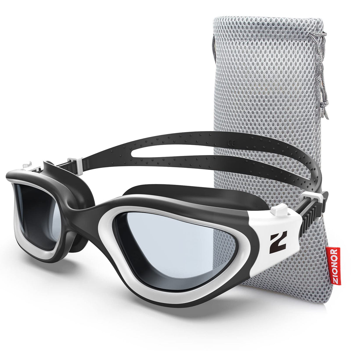 ZIONOR Swim Goggles, G1 SE Swimming Goggles Anti-Fog for Adult Men Wom