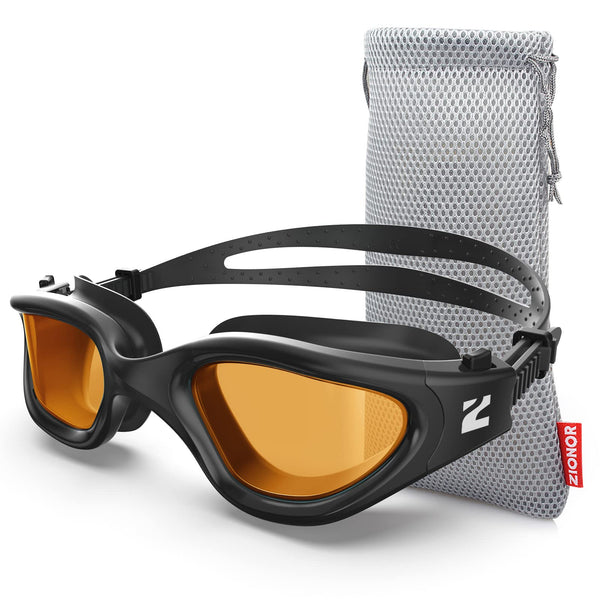 ZIONOR Swim Goggles, G1 SE Swimming Goggles Anti-Fog for Adult Men Women