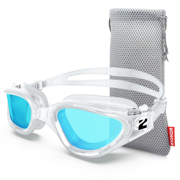ZIONOR Swim Goggles, G1 SE Swimming Goggles Anti-Fog for Adult Men Women
