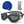 Load image into Gallery viewer, ZIONOR G1 Lite Clear Lens Swim Goggles with Swim Cap Comfortable Anti-fog for Adult Men Women