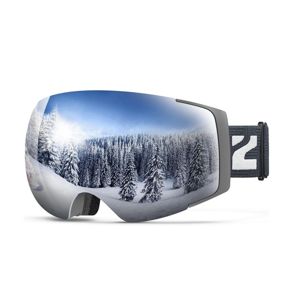 ZIONOR® X4 Magnetic Ski Goggles UV Protection Anti-fog for Men Women A