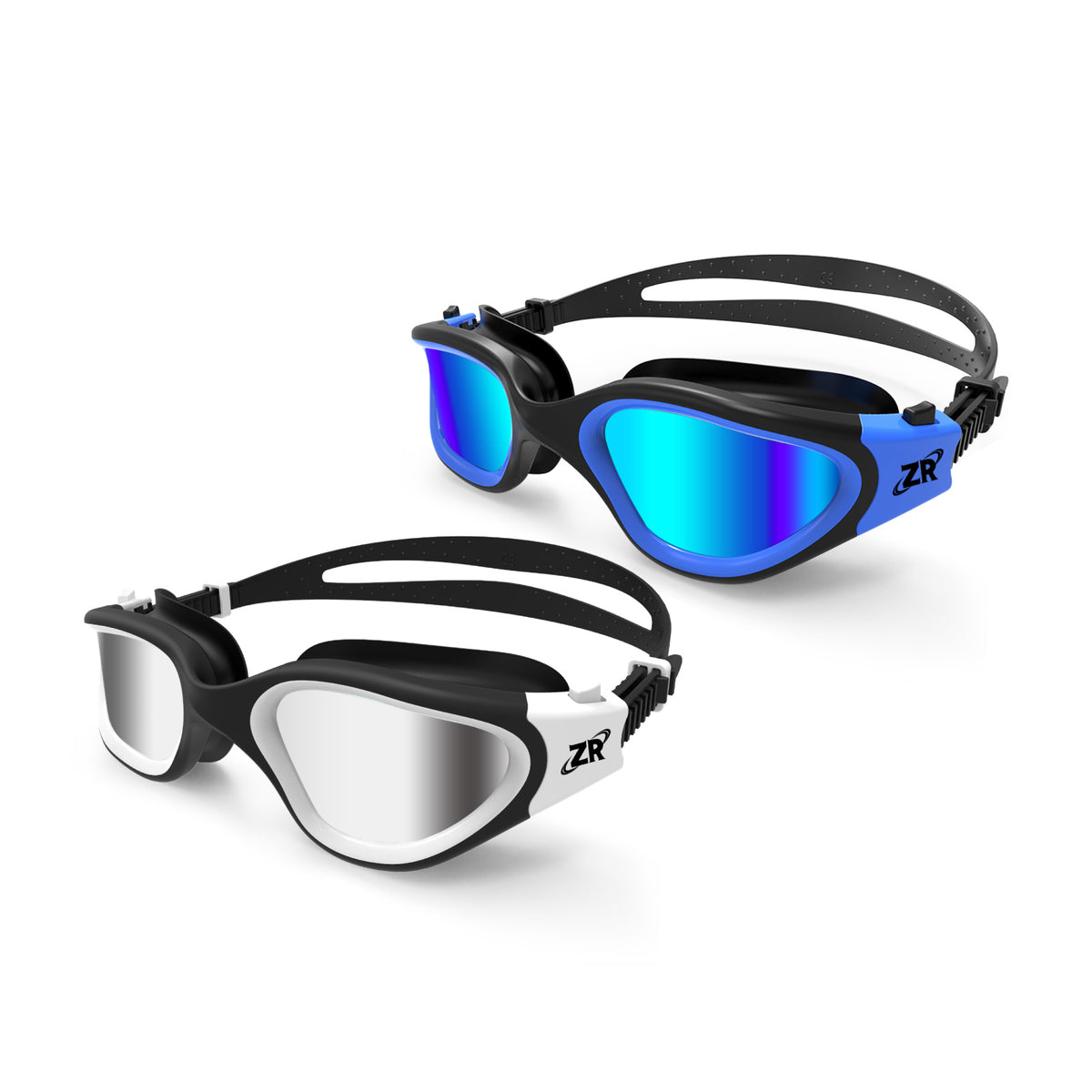 zionor g1 swim goggles ZIONOR® 2 Packs G1 Polarzied Swim Goggles Anti-fog UV Protection for M