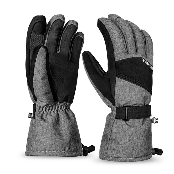 ZIONOR® Waterproof Ski Gloves with 3M Thinsulate Insulation Touchscreen Gloves for Adult