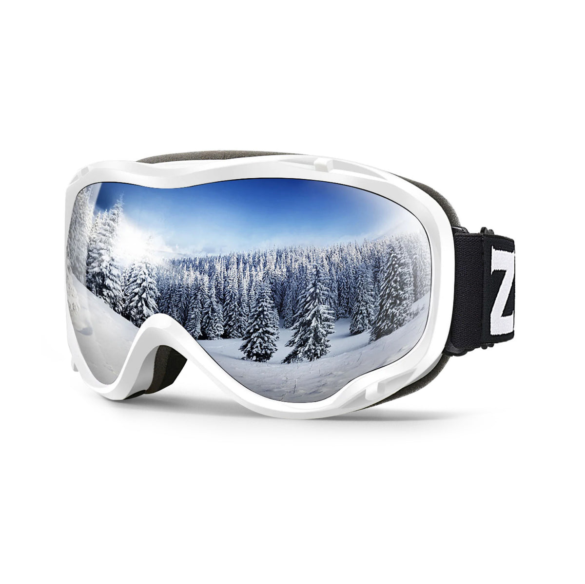 Lentes Zionor X de esquí y snowboard, con lente esférica desmontable y  protección UV, antivaho, unisex