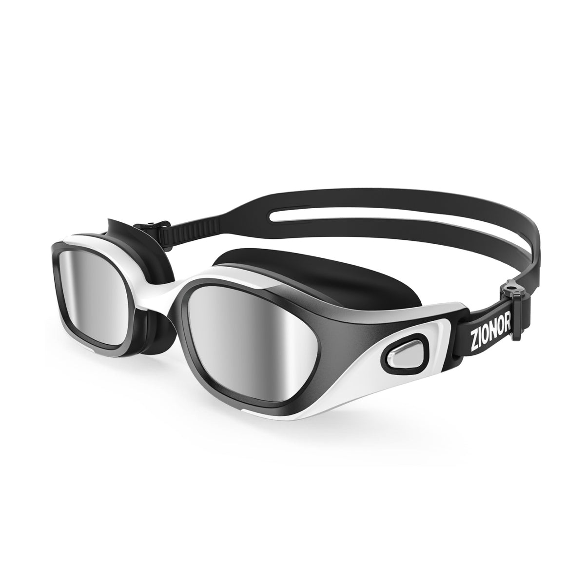 ZIONOR® G10 Swim Goggles, Replaceable Lens AntiFog UV Protection for