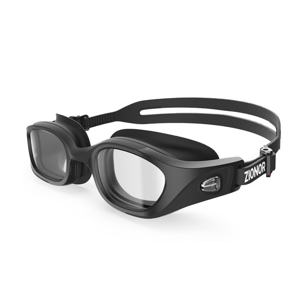 ZIONOR® G10 Swim Goggles, Replaceable Lens Anti-Fog UV Protection for Men Women