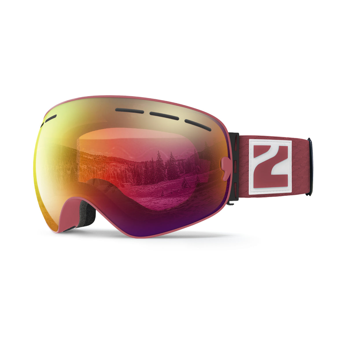 ZIONOR® X Ski Goggles OTG Snowboard Goggles Detachable Lens for Men Wo
