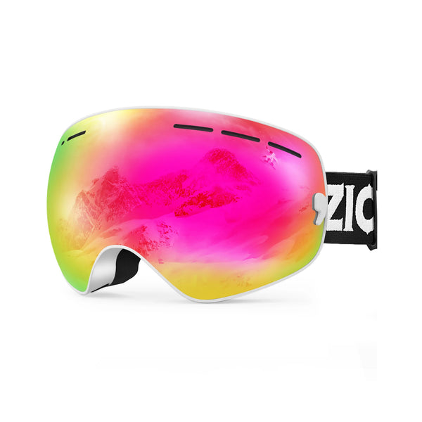 ZIONOR® XMINI Kids Ski Goggles, Snowboard Snow Goggles for Boys Girls Youth
