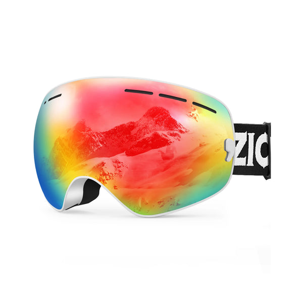 ZIONOR® XMINI Kids Ski Goggles, Snowboard Snow Goggles for Boys Girls Youth