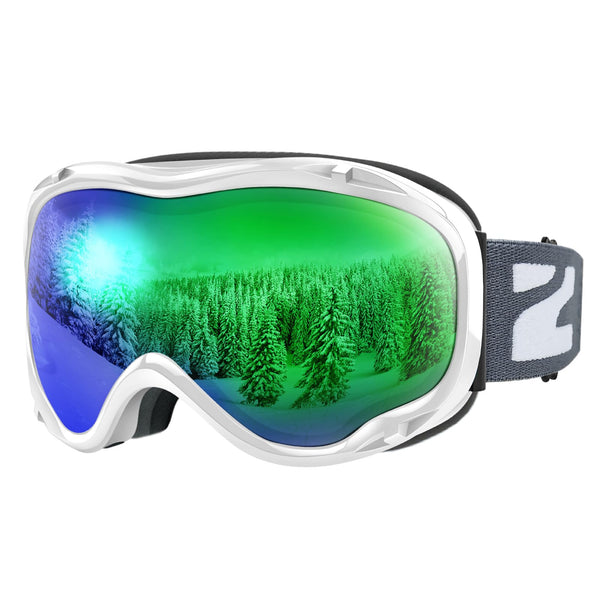 ZIONOR® B1 Ski Goggles Snow Goggles Anti-fog UV Protection for Men Women Adult Youth