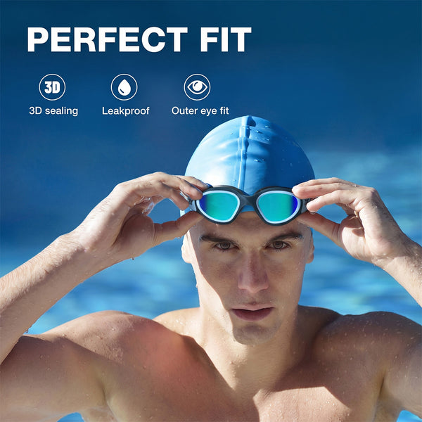 zionor g7 optical swimming goggles ZIONOR® G1 Polarized Swim Goggles Anti-fog UV Protection for Adult Men