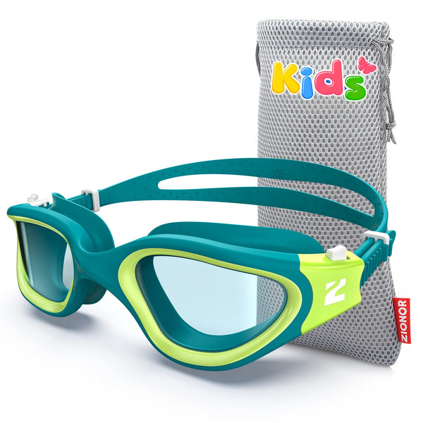 ZIONOR Kids Swim Goggles, G1MINI SE Anti-Fog Swimming Goggles for Kid Child 6-14
