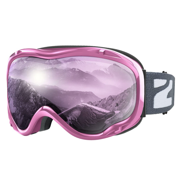ZIONOR® B1 Ski Goggles Snow Goggles Anti-fog UV Protection for Men Women Adult Youth