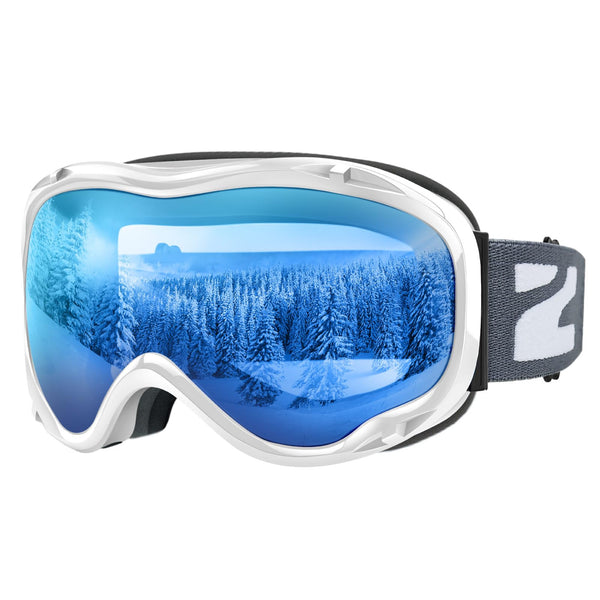ZIONOR® B1 Ski Goggles Snow Goggles Anti-fog UV Protection for Men Women Adult Youth