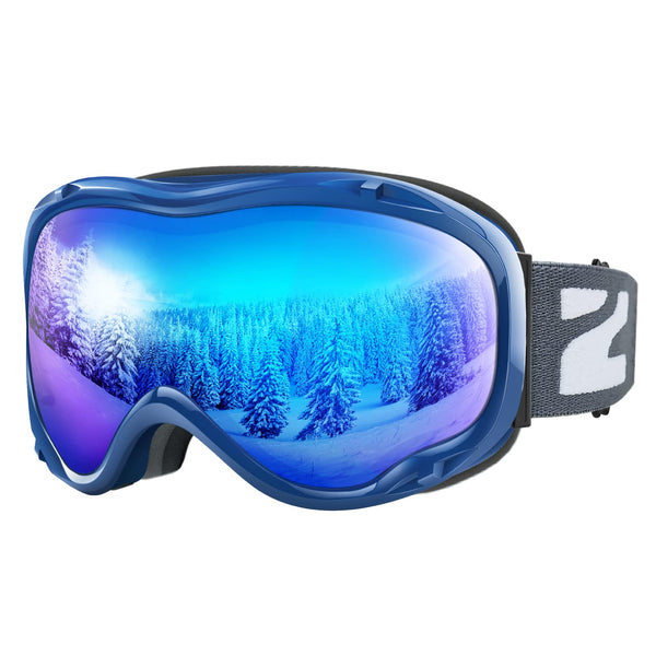 ZIONOR® B1 Ski Goggles Snow Goggles Anti-fog UV Protection for Men Women Adult Youth