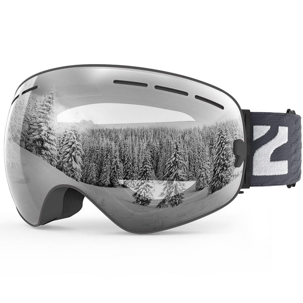 ZIONOR® X Ski Goggles - OTG Snowboard Goggles Detachable Lens for Men Women Adult