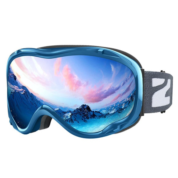 ZIONOR® B1 Ski Goggles Snow Goggles Anti-fog UV Protection for Men Women Adult Youth