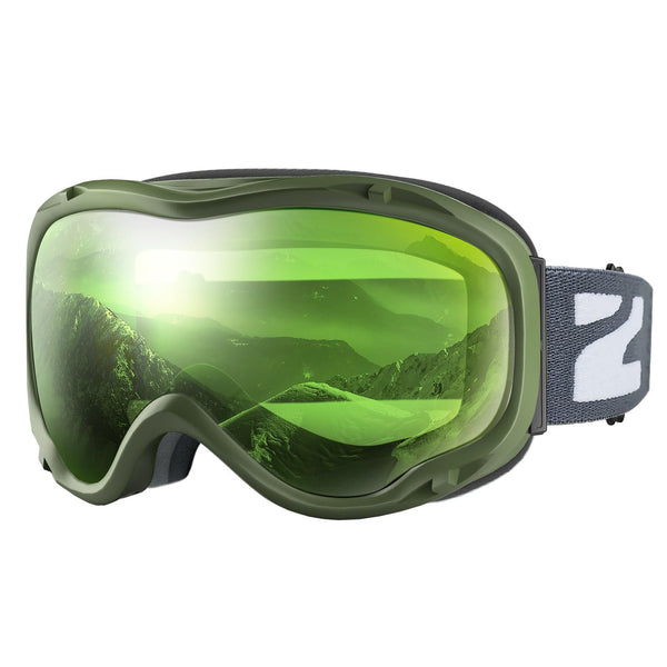 ZIONOR® B1 Ski Goggles Snow Goggles Anti-fog UV Protection for Men Women Adult Youth