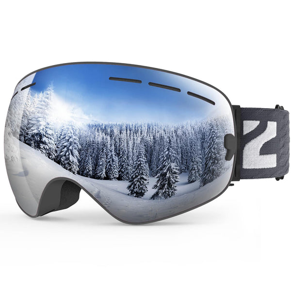 ZIONOR® X Ski Goggles - OTG Snowboard Goggles Detachable Lens for Men Women Adult