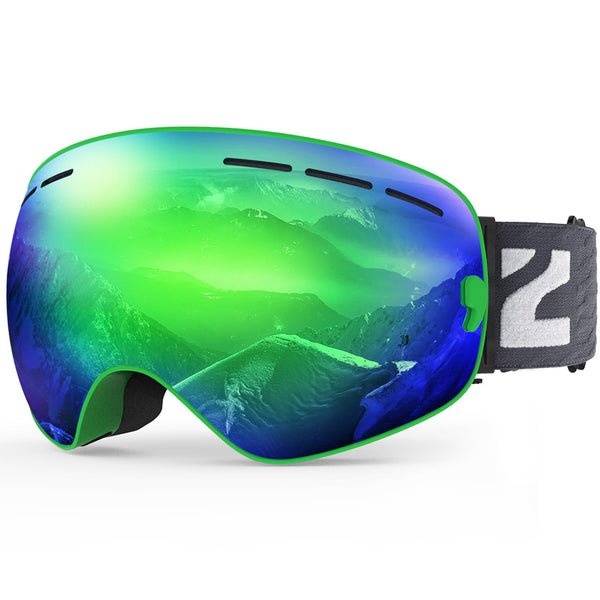 ZIONOR® X Ski Goggles - OTG Snowboard Goggles Detachable Lens for Men Women Adult