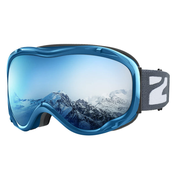 ZIONOR® B1 Ski Goggles Snow Goggles Anti-fog UV Protection for Men Women Adult Youth