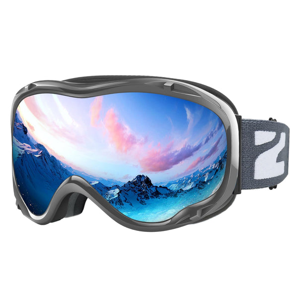 ZIONOR® B1 Ski Goggles Snow Goggles Anti-fog UV Protection for Men Women Adult Youth