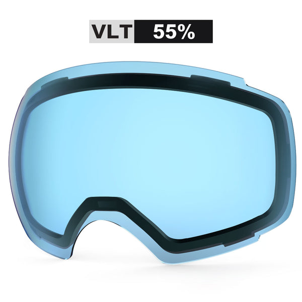 ZIONOR Lagopus X4 Ski Snowboard Snow Goggles Replacement Lenses