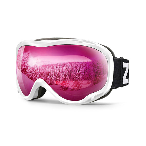 Link Active Ski Goggles Vlt% 9.49 Otg Uv Protection Lightweight Anti Fog  Anti Slip Helmet Compatible Ski/snow Boarding/snowmobiling - Onyx With  Chrome : Target