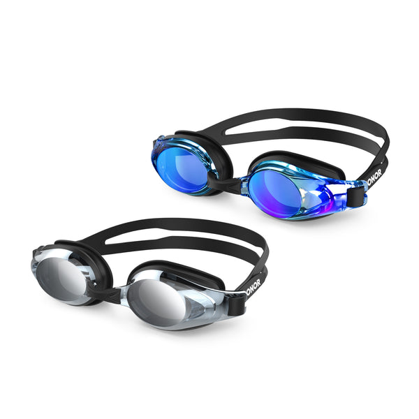 Seago Anti-Fog Swim Goggles For Adults & Youth - No Leak, UV Protection, 180° Clear Vision