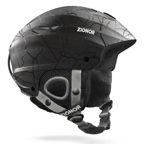 ZIONOR® H1 Ski Snowboard Helmet Air Flow Control Adjustable Fit for Men Women