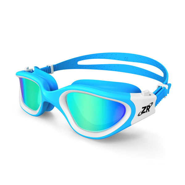 ZIONOR G1 Polarzied Swim Goggles with Bright Lens Anti-fog UV Protection for Adult