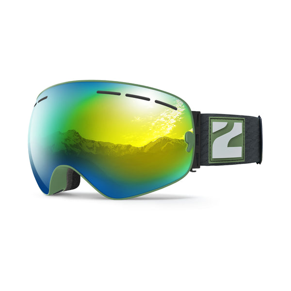 thumbnail image 2 of SKIWARRIOR Ski Goggles With Dual-Lenses - OTG Snow Goggles For Men, Women & Youth 2 of 9