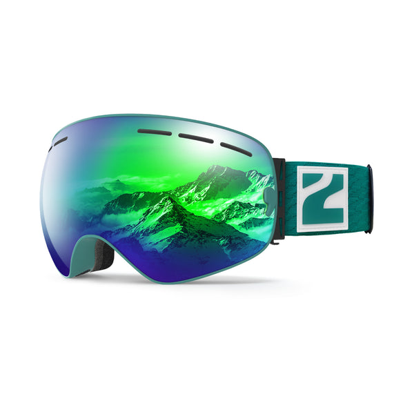 snowboarding goggles mens ZIONOR® X Ski Goggles OTG Snowboard Goggles Detachable Lens for Men Wo