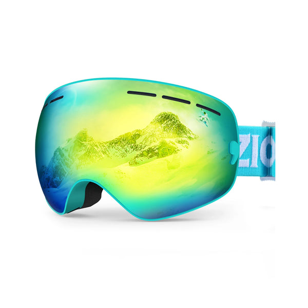 ZIONOR XMINI Kids Ski Goggles, Snowboard Snow Goggles for Boys Girls Youth
