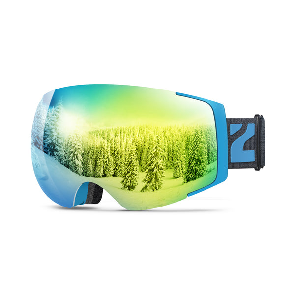 ZIONOR® X4 Magnetic Ski Goggles UV Protection Anti-fog for Men Women Adult