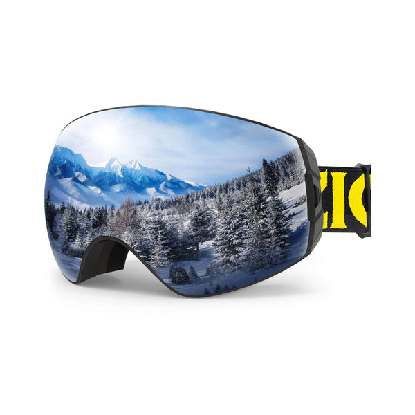 ZIONOR X7 Ski Snowboard Snow Goggles Anti-Fog UV Protection for Men Women